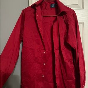 Men's Red dress shirt